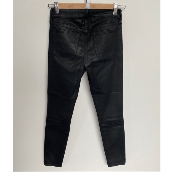 Joe’s Black Coated Skinny Jeans - Picture 5 of 9